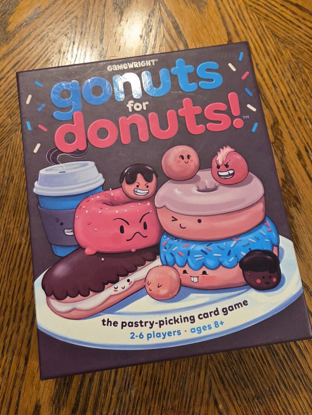 GAMEWRIGHT GONUTS FOR DONUTS! Party card selection game strategy group play